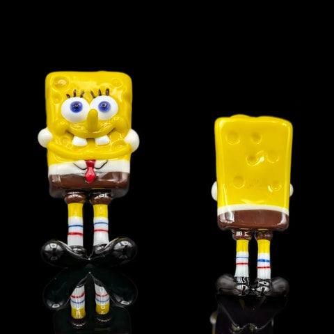 Saiyan Glass SpongeBob Pendant